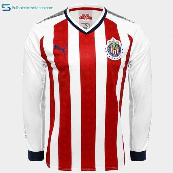 Camiseta CD Guadalajara 1ª ML 2017/18